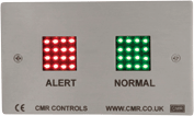 LED-225 Two Way 25x25mm Indicator Alarm Plate