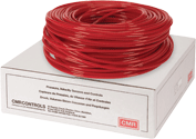 Red PVC Tube 100m Coil 8mm O/D 4.7mm ID