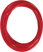 Red PVC Tube 2m Coil 8mm O/D 4.7mm ID
