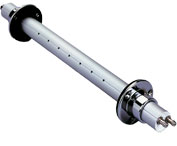 Round Flow Probes Type 'A' 500 to 1500mm in PPs Plastic with Double sided Flanges